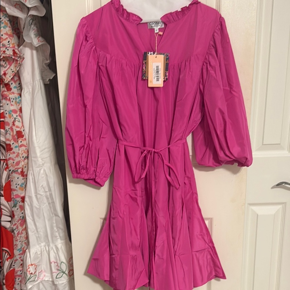 CROSBY by Mollie Burch Pink Mini Dress